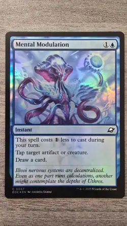 Mental Modulation (Common Foil) #67 Edge of Eternities MTG NM - Image 1