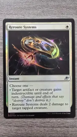 Reroute Systems (Uncommon Foil) #31 Edge of Eternities MTG NM - Image 1