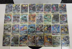 IN STOCK Pokemon Chinese TAG TEAM GX Lot 32 Pieces Sun&Moon RR RRR HOLO Rare - Image 1