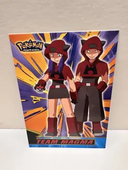 TEAM MAGMA #6 TOPPS POKEMON ADVANCED 2003 - Image 1
