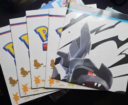 Pokemon Tcg 151 Posters & Black Bolt Poster Lot (POSTERS ONLY) NO CARDS - MINT - Image 1