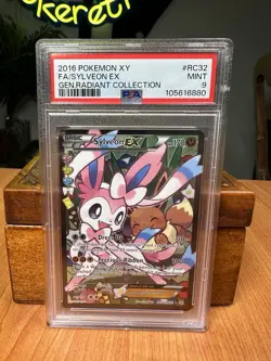 Pokemon | PSA 9 | X Y Generations Radiant Collection| Sylveon EX RC32/RC32 - Image 1