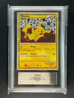 [ARS 10] Polish World Pikachu Pokemon 2010 Holo Promo - Image 3