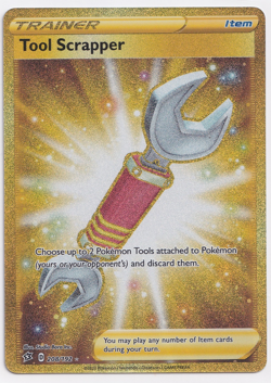 2020 Pokemon SWSH Rebel Clash Tool Scrapper #208/192 MINT Secret Rare Full Art - Image 1