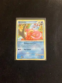 2010 Pokemon TCG Slowpoke 66/90 Undaunted Regular LP-NM - Image 1
