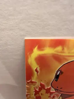 CHARMANDER #04 TOPPS EMBOSSED DIE-CUT POKEMON 1999 - Image 2