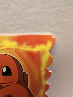 CHARMANDER #04 TOPPS EMBOSSED DIE-CUT POKEMON 1999 - Image 3