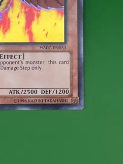 YuGiOh! Phoenix Beast Gairuda HA07-EN033 1st Edition Near Mint - Image 4