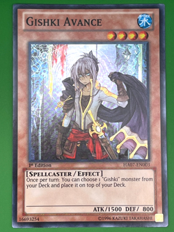 YuGiOh! Gishki Avance HA07-EN003 1st Edition Near Mint - Image 1