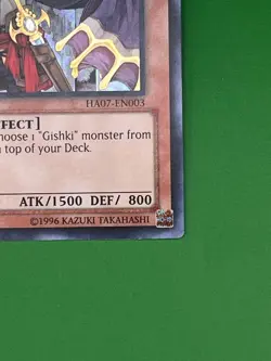 YuGiOh! Gishki Avance HA07-EN003 1st Edition Near Mint - Image 4