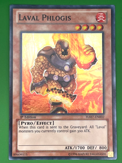 YuGiOh! Laval Phlogis HA07-EN002 1st Edition Near Mint - Image 1