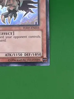 YuGiOh! Evilswarm Hraesvelg HA07-EN016 1st Edition Near Mint - Image 4