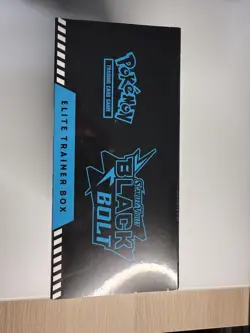 Pokemon TCG Scarlet and Violet Black Bolt Elite Trainer Box ETB IN HAND - Image 2