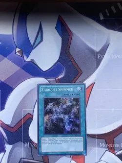 | Yugioh Stardust Shimmer STOR-EN055 Super Rare Storm Of Ragnarok - Image 1