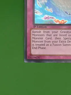 YuGiOh! Fragment Fusion HA07-EN028 1st Edition Near Mint - Image 5