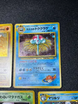 (HP) Old Back 7set Base set e Card etc 1996 Japanese Pokemon Card - Image 5