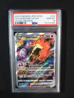 PSA 10 Pokemon Card Mewtwo Charizard VSTAR SAR SEQ set 210 217/172 s12a - Image 3