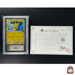 [ARS 9] Pikachu Playing in the Sea Pokemon Card Japanese 392/SM-P PROMO - Image 1