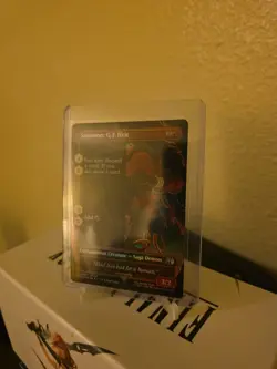 Summon: G.F. Ifrit Borderless Foil Final Fantasy Magic the Gathering Card - Image 3