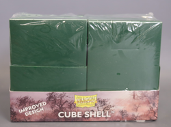 Dragon Shield Cube Shell Card Deck Box, Forest Green - 8 Piece - Image 1