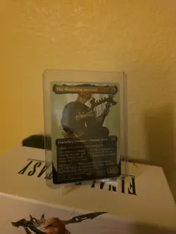 Magic: The Gathering Final Fantasy #403 the Wandering Minstrel Borderless Card - Image 2