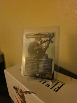 Magic: The Gathering Final Fantasy #403 the Wandering Minstrel Borderless Card - Image 3