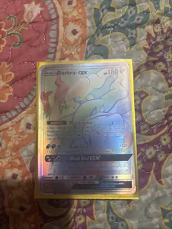 Darkrai GX Full Art Holo Card 158/147 SM Burning Shadows NM Condition - Image 1