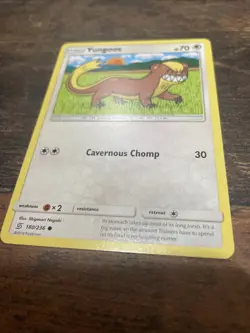 180/236 Yungoos Common: Pokemon Trading Card Game SM-11 Unified Minds - Image 1