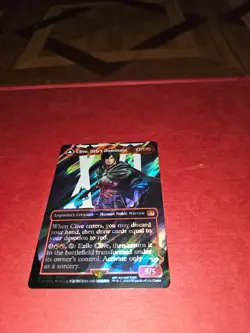 Clive Ifrit's dominant borderless surge foil mtg Final Fantasy - Image 1