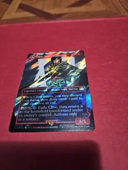 Clive Ifrit's dominant borderless surge foil mtg Final Fantasy - Image 2
