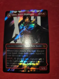 Clive Ifrit's dominant borderless surge foil mtg Final Fantasy - Image 3