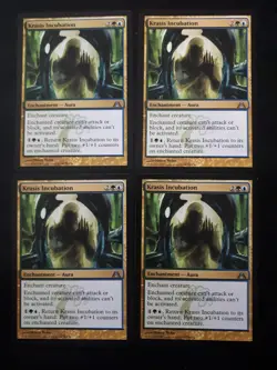 Mtg X4 Krasis Incubation Dragon's Maze Playset Lightplay A110 - Image 1