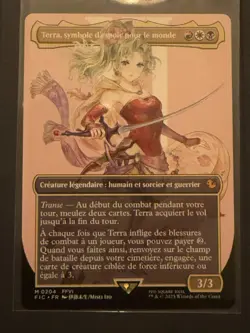 Mtg FIC Final Fantasy - Terra, Herald of Hope FR-NM French - Image 1