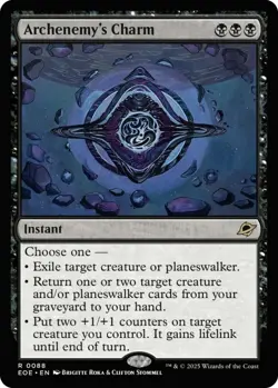Archenemy's Charm x1 MTG Magic the Gathering - Edge of Eternities - Image 1