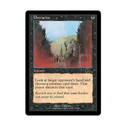 WOTC MtG Urza's Legacy Ostracize (C) (Foil) EX - Image 1