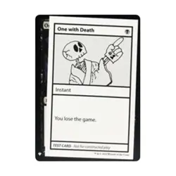 WOTC MtG Mystery Booster Convention Exclusives One With Death (S) NM - Image 1