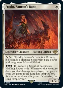 Frodo, Sauron's Bane - Near Mint MTG - Image 1