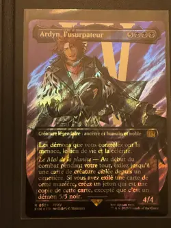 Mtg FIN Final Fantasy- Ardyn, l’Usurpateur Usurper FR-Surge Foil NM French - Image 1