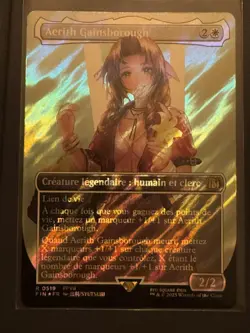 Mtg FIN Final Fantasy- Aerith Gainsborough FR-Surge Foil NM French - Image 1