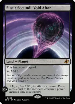 Susur Secundi, Void Altar x1 MTG Magic the Gathering - Edge of Eternities - Image 1