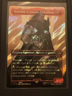 Mtg FIN Final Fantasy - Raubahn, le Taureau d’Ala Mhigo FR- Surge Foil-NM French - Image 1