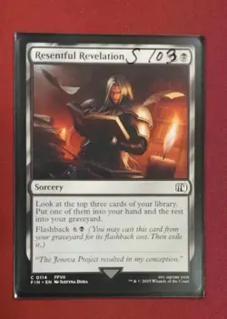 Resentful Revelation #114 | Near Mint | Final Fantasy FIN | Magic MTG - Image 1