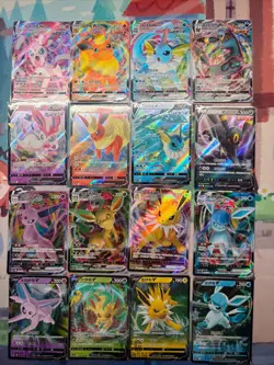 Pokemon S-Chinese 16 set Eevee Card Sword&Shiled CS4aC Eevee Heroes V&VMAX Holo - Image 1