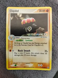 Pokemon Emerald 24/106 Claydol Reverse Holo Stamped - Image 1