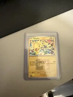 Pikachu “Winner” Promo 2025 World Championships SVP EN 225 Pokemon Worlds NEW - Image 1