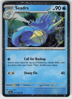 Seadra - (Cosmos Holo) Promo Miscellaneous Cards & Products 011/064 Pokemon - Image 1