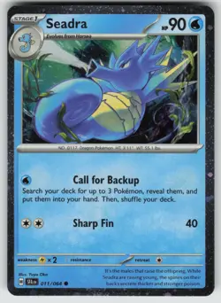 Seadra - (Cosmos Holo) Promo Miscellaneous Cards & Products 011/064 Pokemon - Image 1