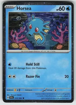 Horsea (Cosmos Holo) Promo Miscellaneous Cards & Products 010/064 Pokemon - Image 1