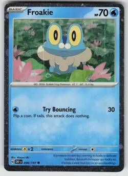 Froakie - (Cosmos Holo) Promo Miscellaneous Cards & Products 056/197 Pokemon - Image 1