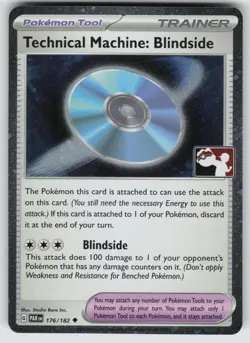 Technical Machine: Blindside Uncommon Prize Pack Series Cards 176/182 Pokemon - Image 1